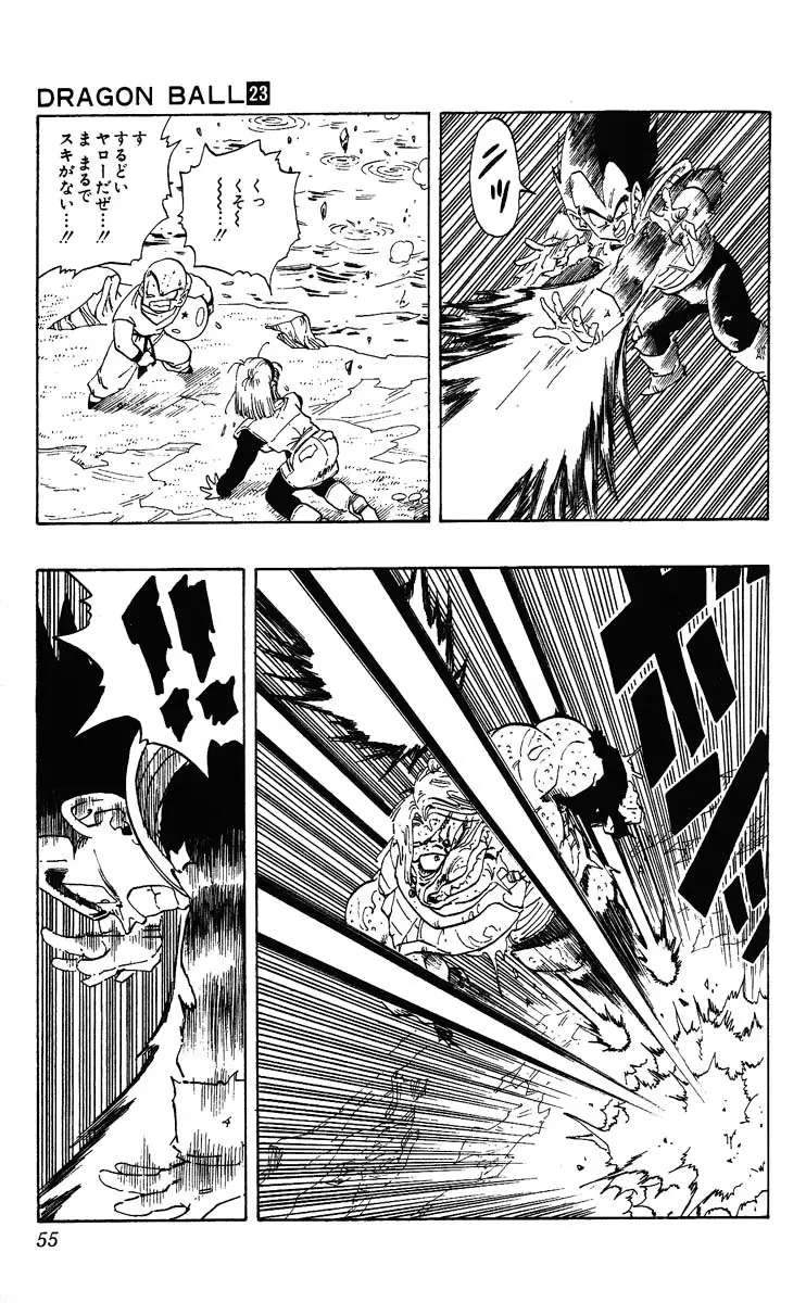 Chapitre 23 — Dragon Ball (Édition Japonaise) Vol. 23 — page 55