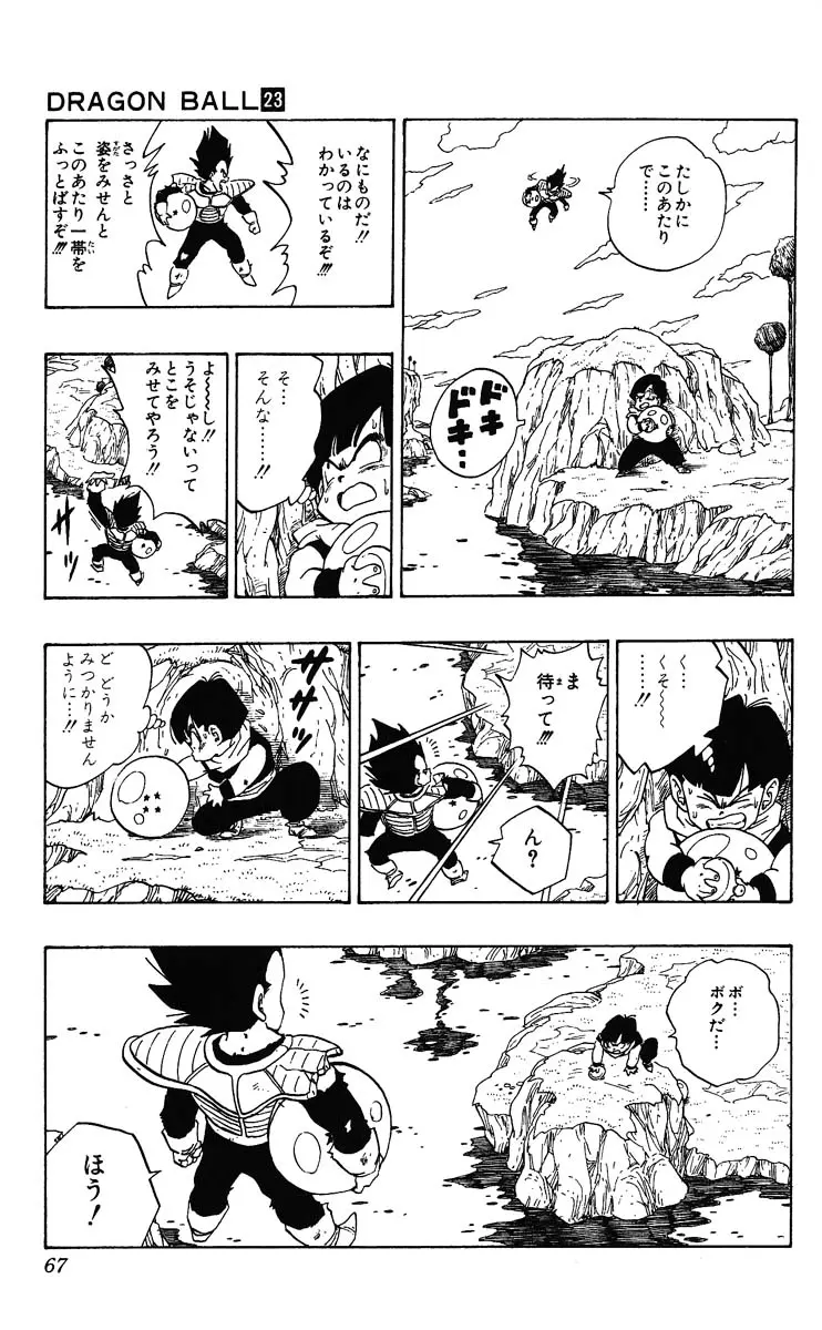 Chapitre 23 — Dragon Ball (Édition Japonaise) Vol. 23 — page 67