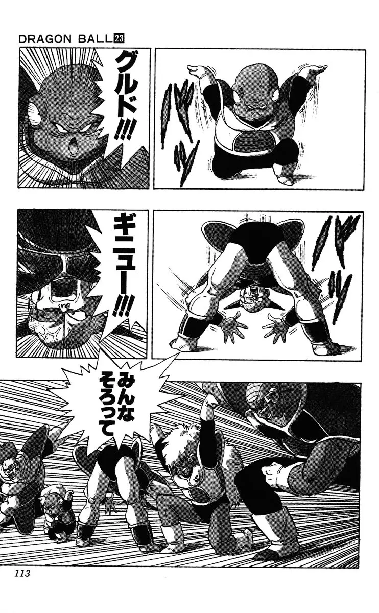 Chapitre 23 — Dragon Ball (Édition Japonaise) Vol. 23 — page 113