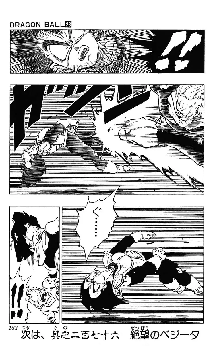Chapitre 23 — Dragon Ball (Édition Japonaise) Vol. 23 — page 163