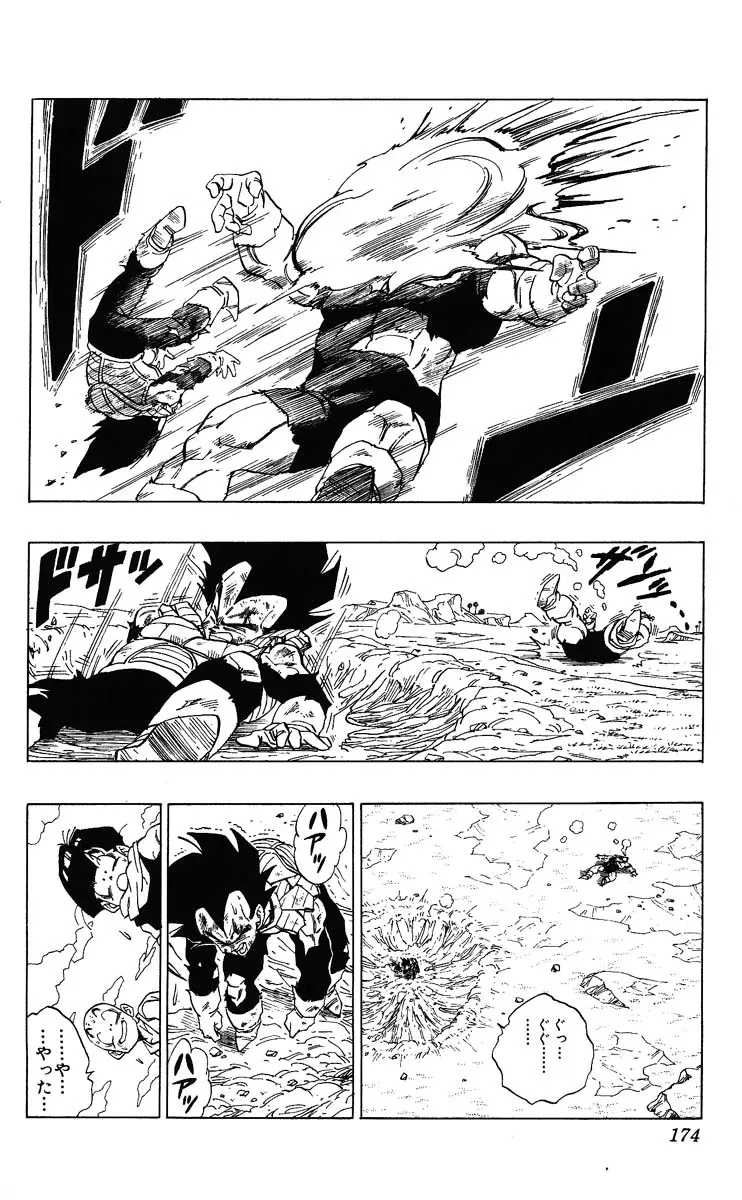 Chapitre 23 — Dragon Ball (Édition Japonaise) Vol. 23 — page 174