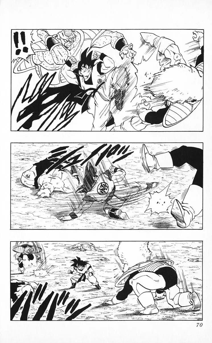 Chapitre 24 — Dragon Ball (Édition Japonaise) Vol. 24 — page 70