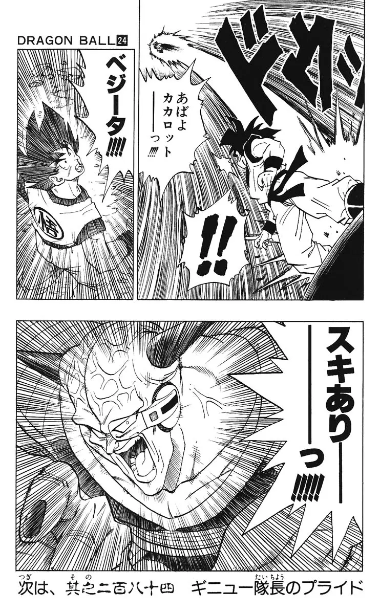 Chapitre 24 — Dragon Ball (Édition Japonaise) Vol. 24 — page 107