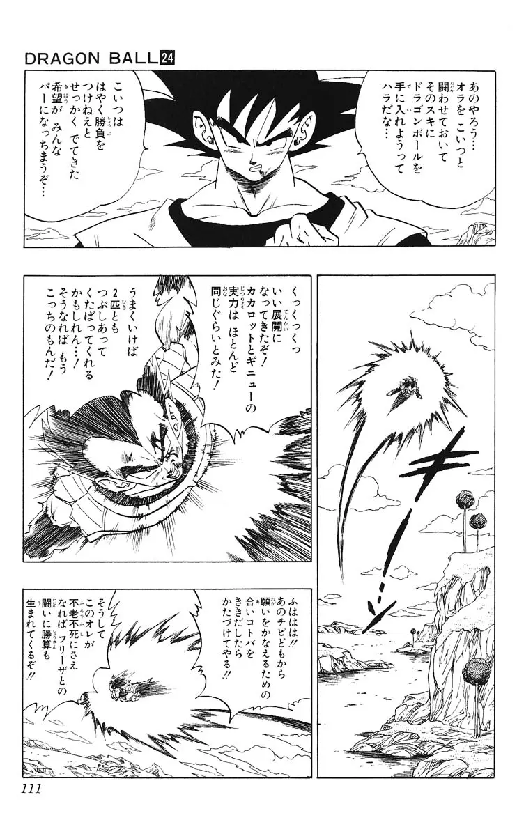Chapitre 24 — Dragon Ball (Édition Japonaise) Vol. 24 — page 111