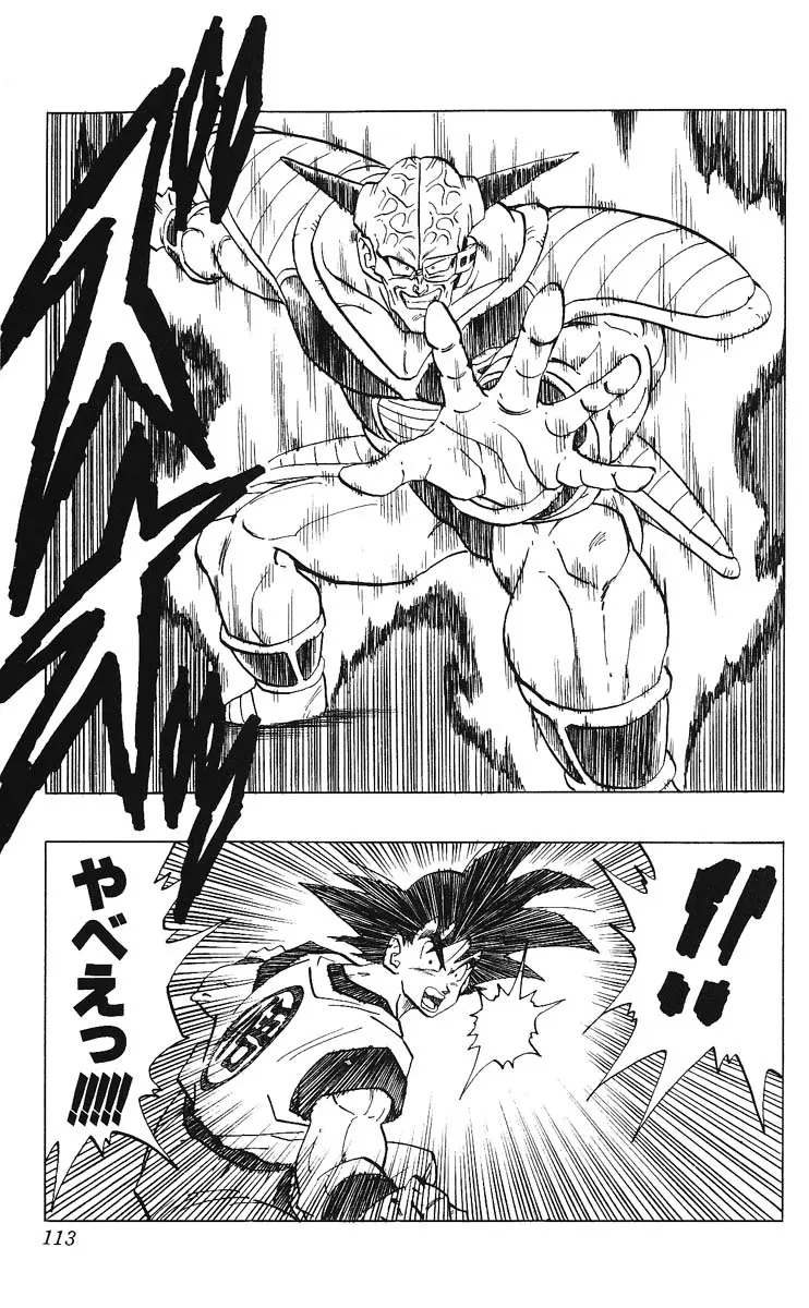 Chapitre 24 — Dragon Ball (Édition Japonaise) Vol. 24 — page 113