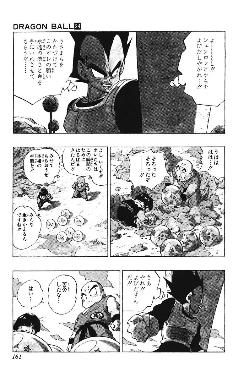 Chapitre 24 — Dragon Ball (Édition Japonaise) Vol. 24 — page 161