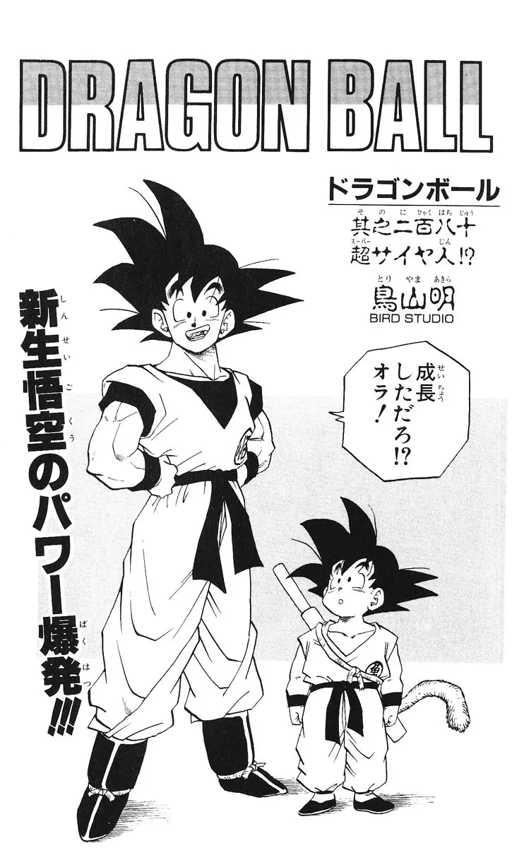 Chapitre 24 — Dragon Ball (Édition Japonaise) Vol. 24 — page 182