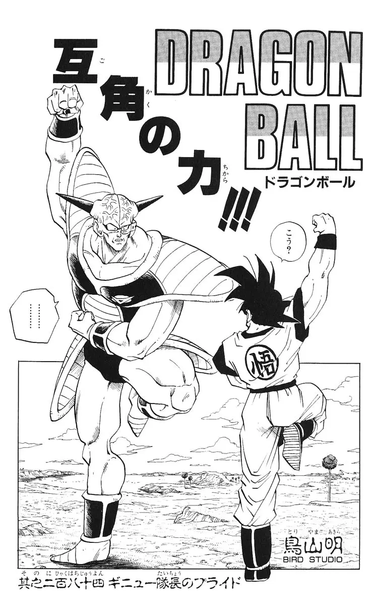 Chapitre 24 — Dragon Ball (Édition Japonaise) Vol. 24 — page 185