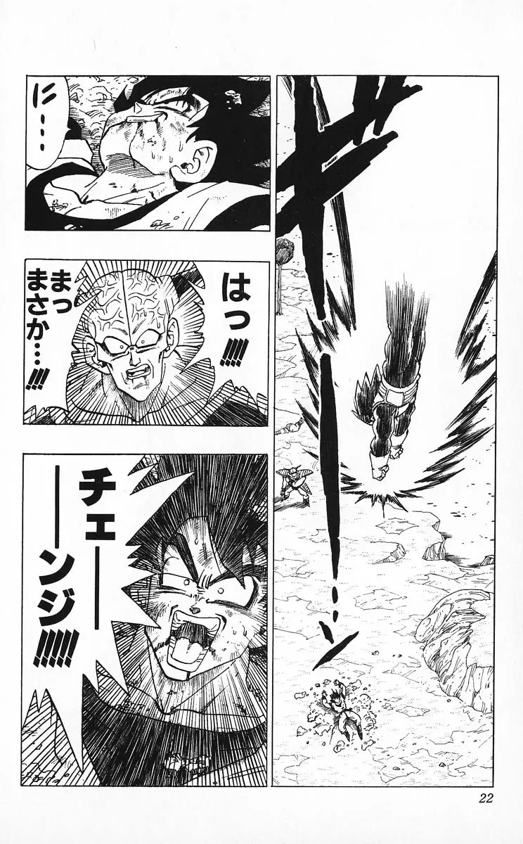 Chapitre 25 — Dragon Ball (Édition Japonaise) Vol. 25 — page 21