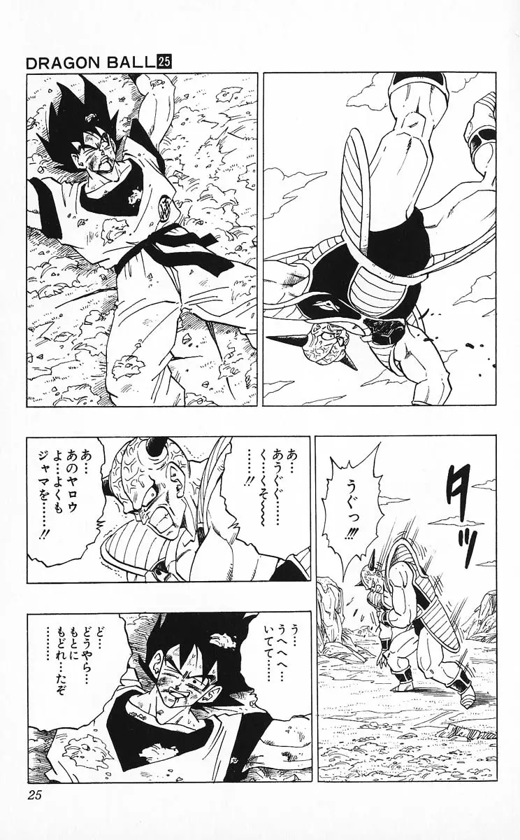 Chapitre 25 — Dragon Ball (Édition Japonaise) Vol. 25 — page 24
