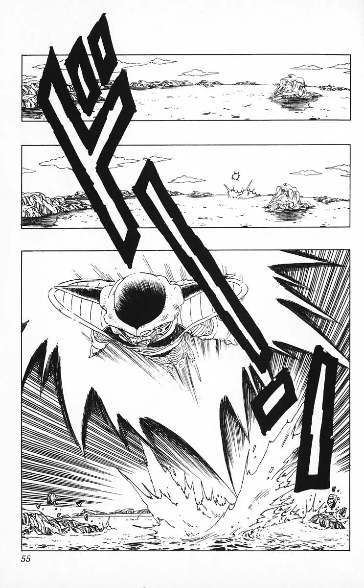 Chapitre 25 — Dragon Ball (Édition Japonaise) Vol. 25 — page 54