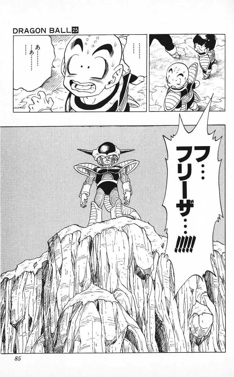 Chapitre 25 — Dragon Ball (Édition Japonaise) Vol. 25 — page 84