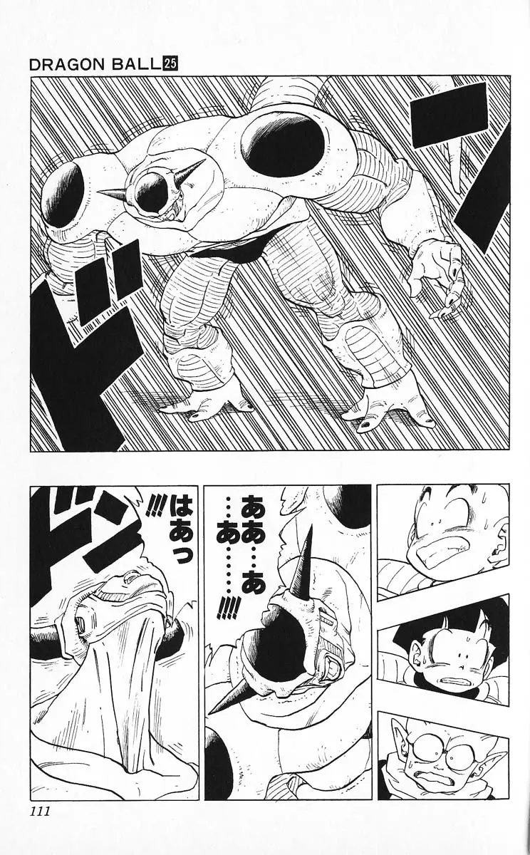 Chapitre 25 — Dragon Ball (Édition Japonaise) Vol. 25 — page 110