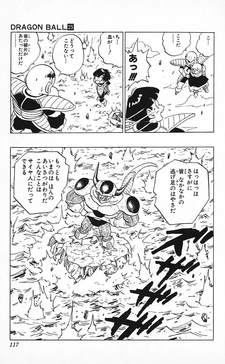 Chapitre 25 — Dragon Ball (Édition Japonaise) Vol. 25 — page 116