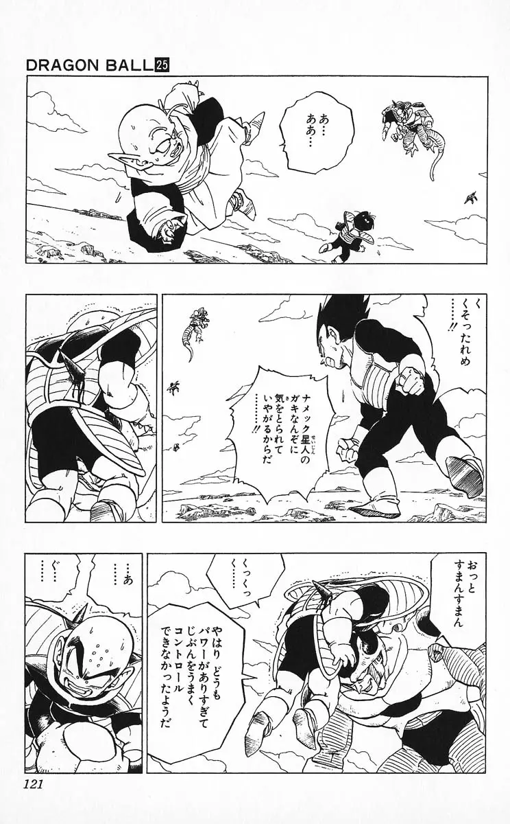 Chapitre 25 — Dragon Ball (Édition Japonaise) Vol. 25 — page 120