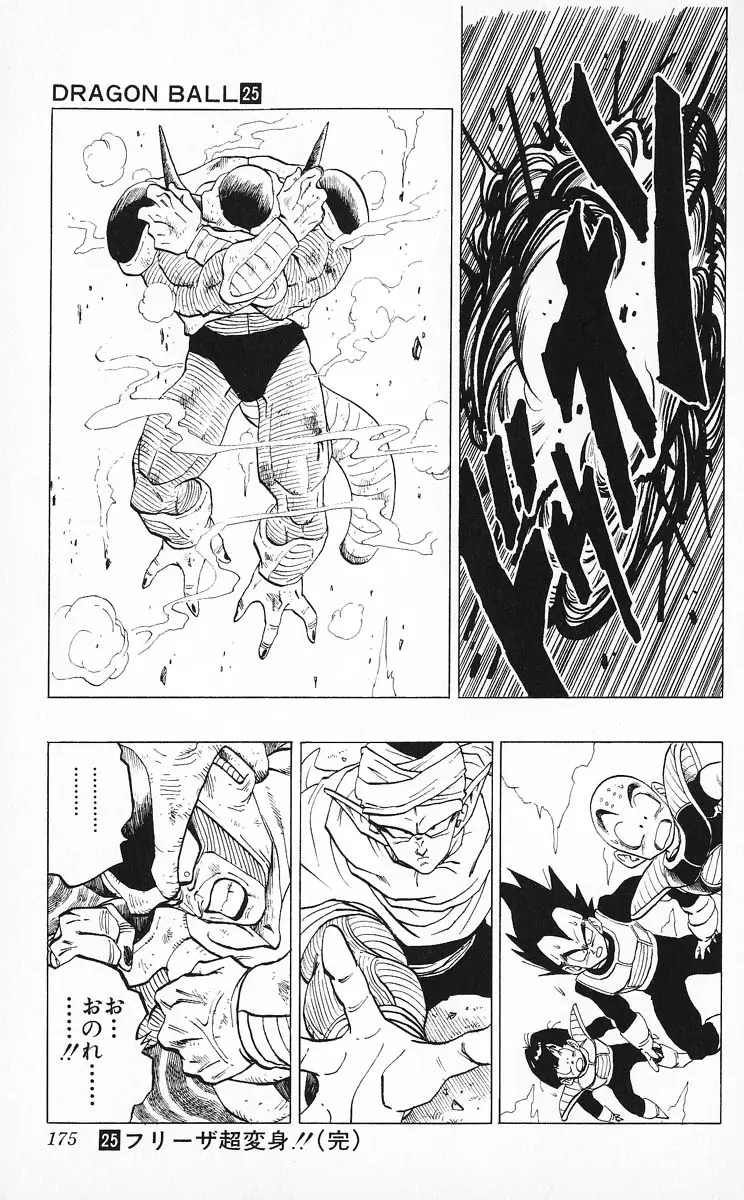 Chapitre 25 — Dragon Ball (Édition Japonaise) Vol. 25 — page 173