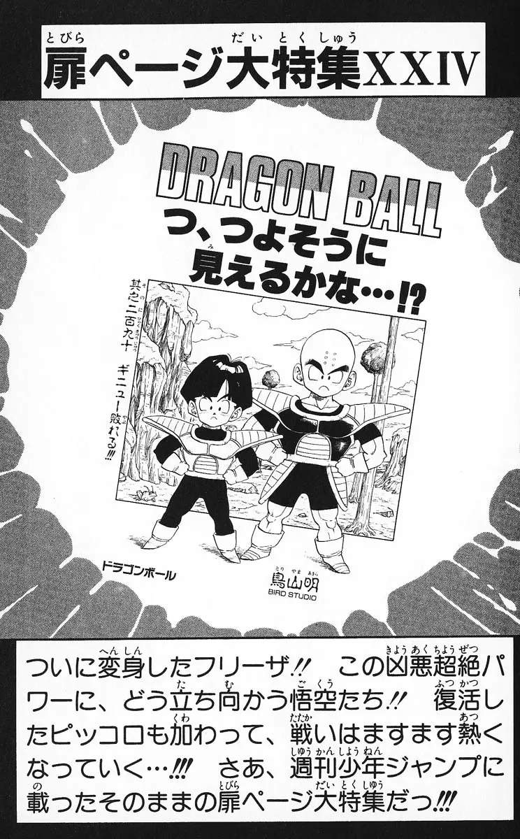 Chapitre 25 — Dragon Ball (Édition Japonaise) Vol. 25 — page 174