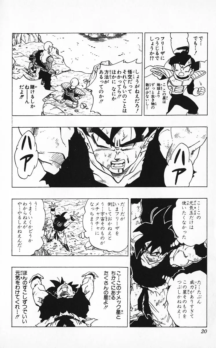 Chapitre 27 — Dragon Ball (Édition Japonaise) Vol. 27 — page 20
