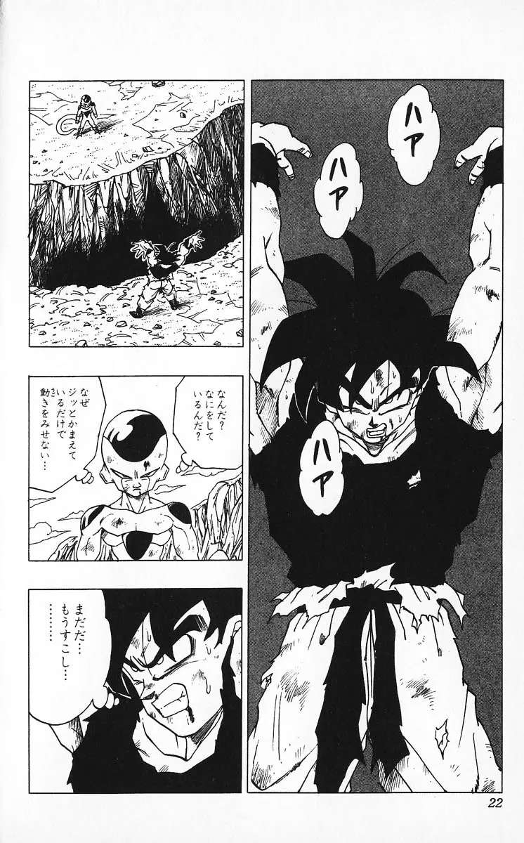 Chapitre 27 — Dragon Ball (Édition Japonaise) Vol. 27 — page 22