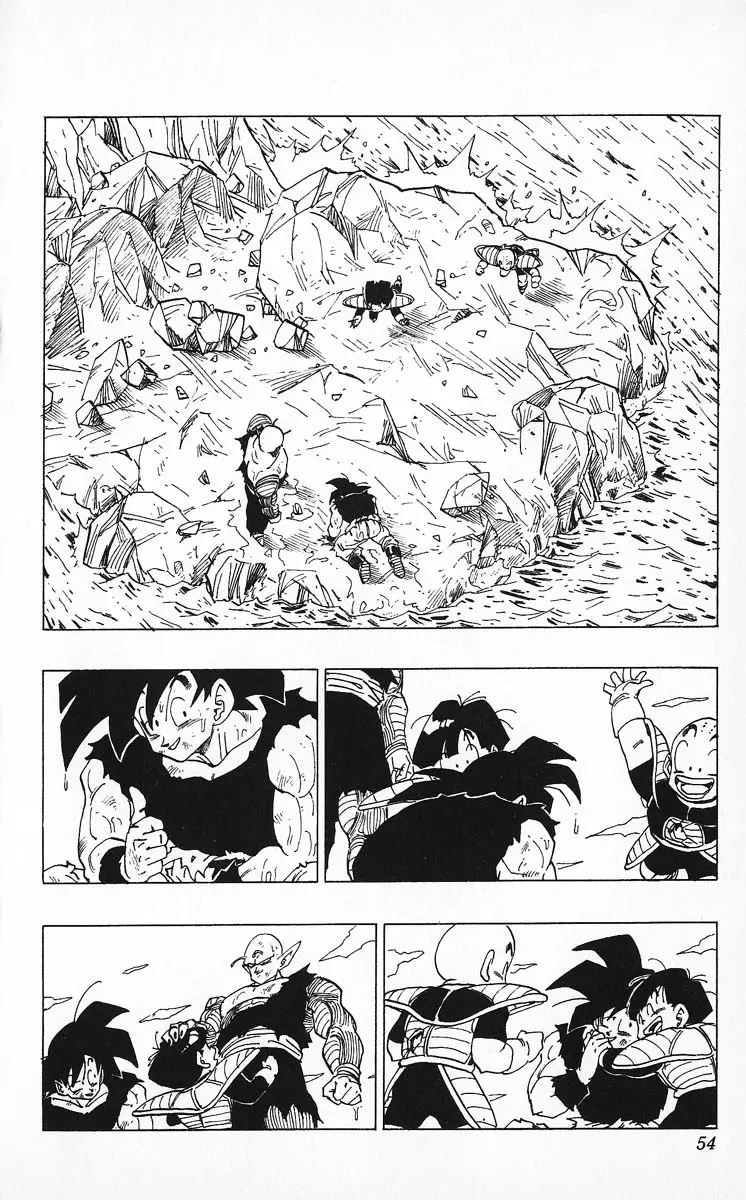 Chapitre 27 — Dragon Ball (Édition Japonaise) Vol. 27 — page 54
