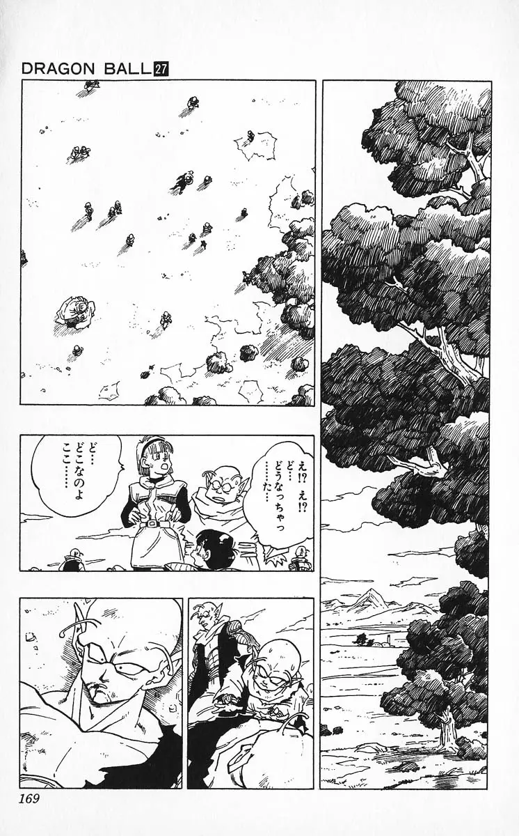 Chapitre 27 — Dragon Ball (Édition Japonaise) Vol. 27 — page 169