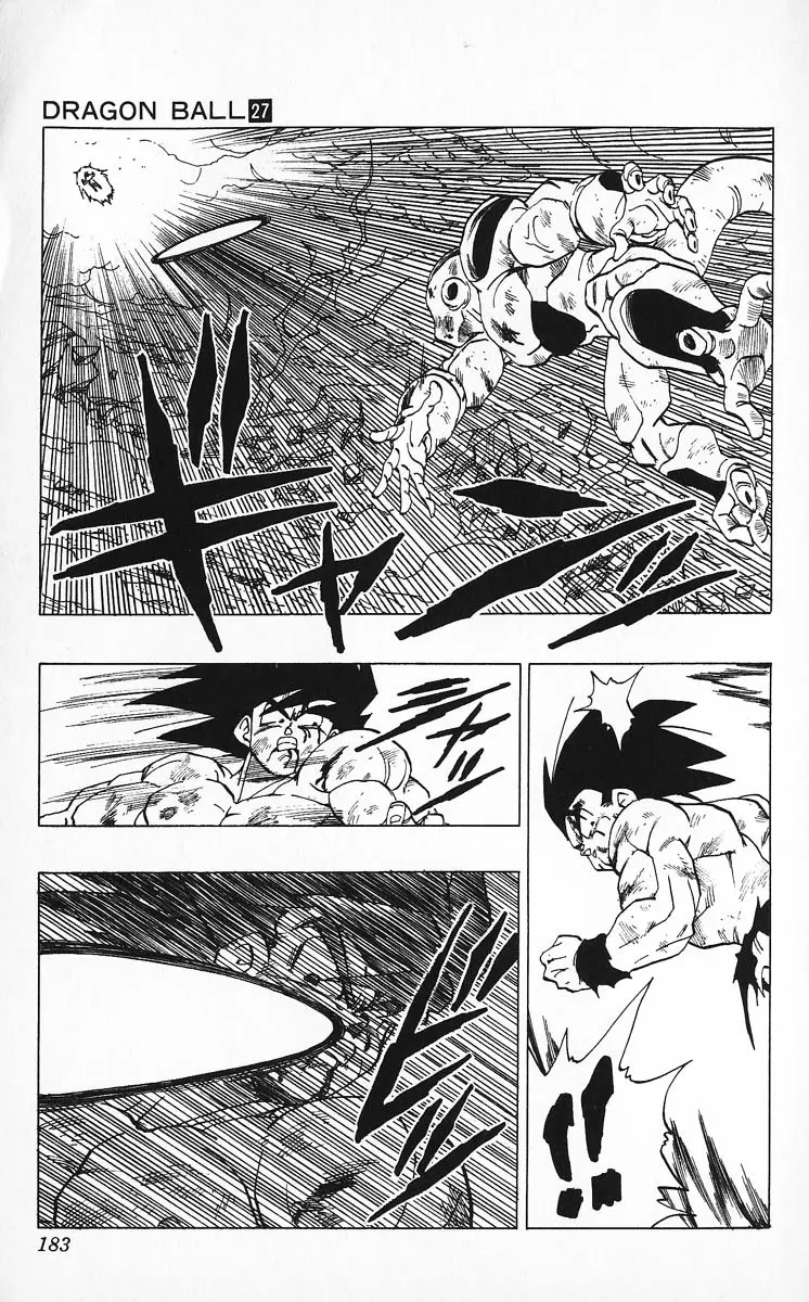 Chapitre 27 — Dragon Ball (Édition Japonaise) Vol. 27 — page 183