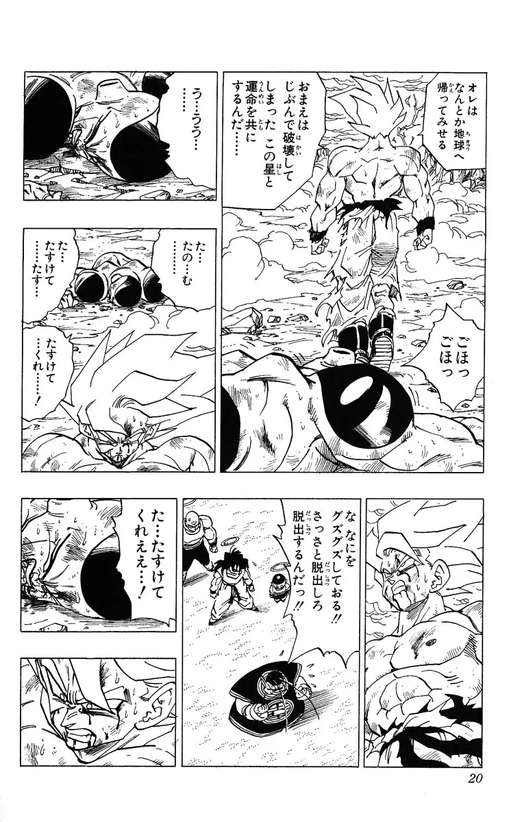 Chapitre 28 — Dragon Ball (Édition Japonaise) Vol. 28 — page 20