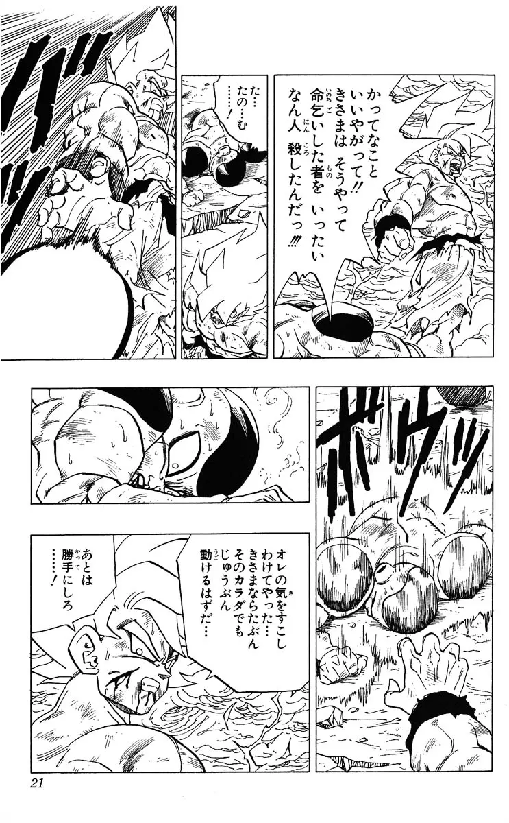 Chapitre 28 — Dragon Ball (Édition Japonaise) Vol. 28 — page 21