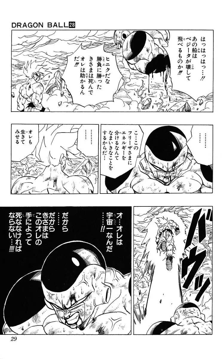 Chapitre 28 — Dragon Ball (Édition Japonaise) Vol. 28 — page 29