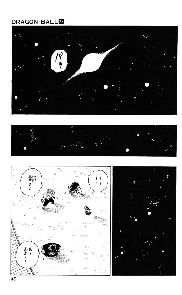 Chapitre 28 — Dragon Ball (Édition Japonaise) Vol. 28 — page 45