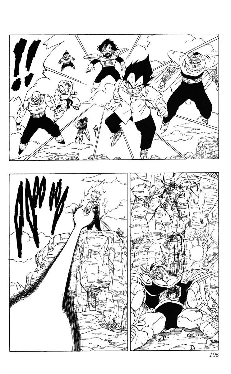 Chapitre 28 — Dragon Ball (Édition Japonaise) Vol. 28 — page 106