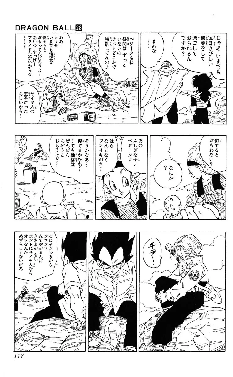 Chapitre 28 — Dragon Ball (Édition Japonaise) Vol. 28 — page 117