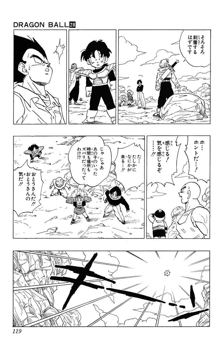 Chapitre 28 — Dragon Ball (Édition Japonaise) Vol. 28 — page 119