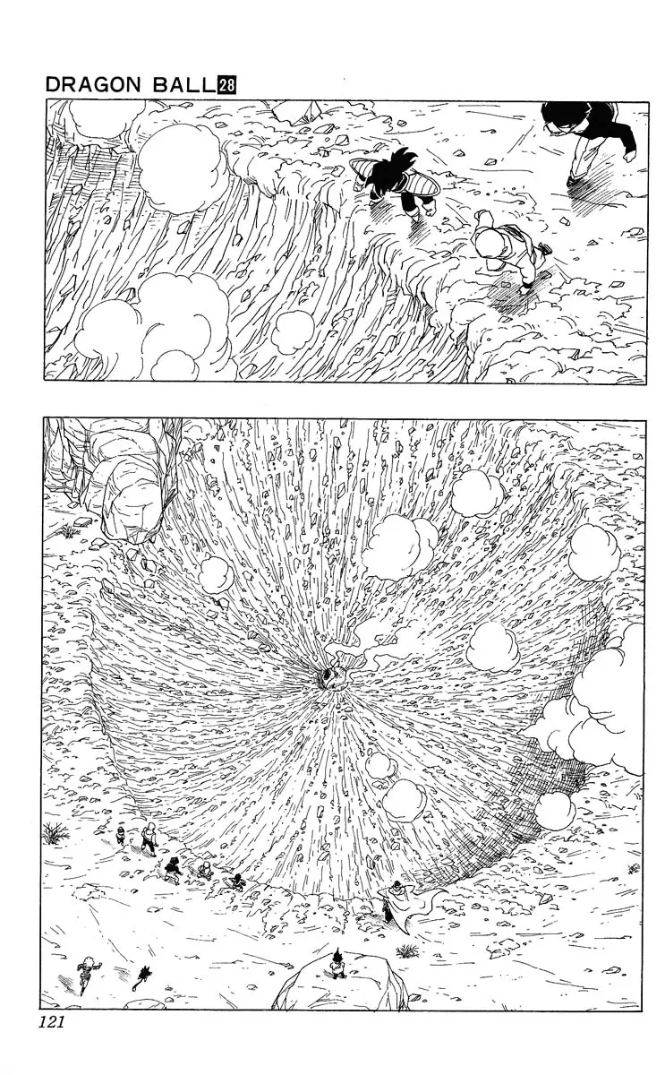 Chapitre 28 — Dragon Ball (Édition Japonaise) Vol. 28 — page 121