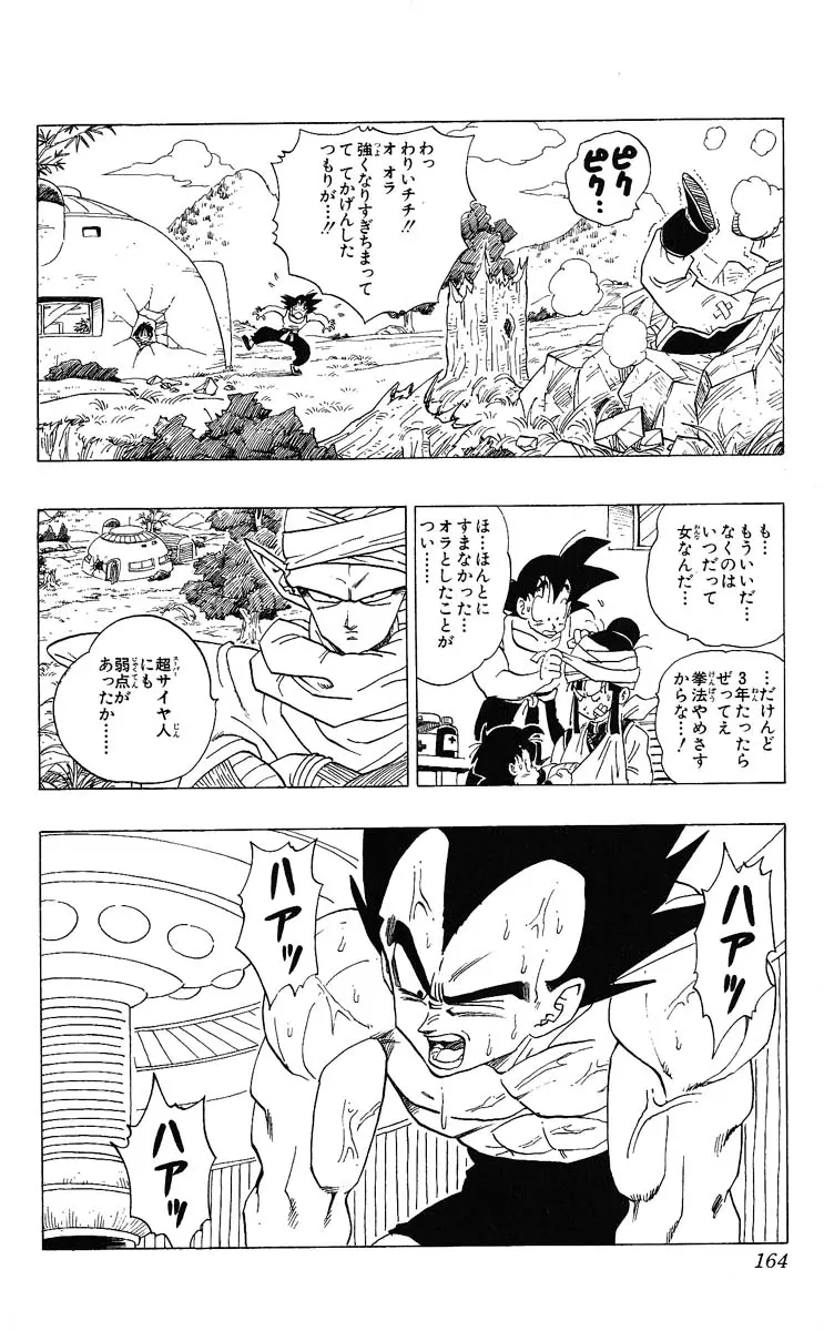 Chapitre 28 — Dragon Ball (Édition Japonaise) Vol. 28 — page 164