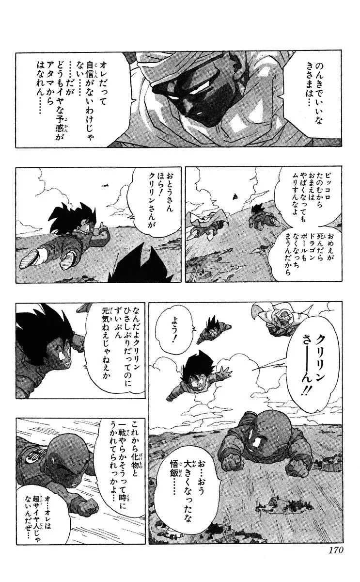 Chapitre 28 — Dragon Ball (Édition Japonaise) Vol. 28 — page 170