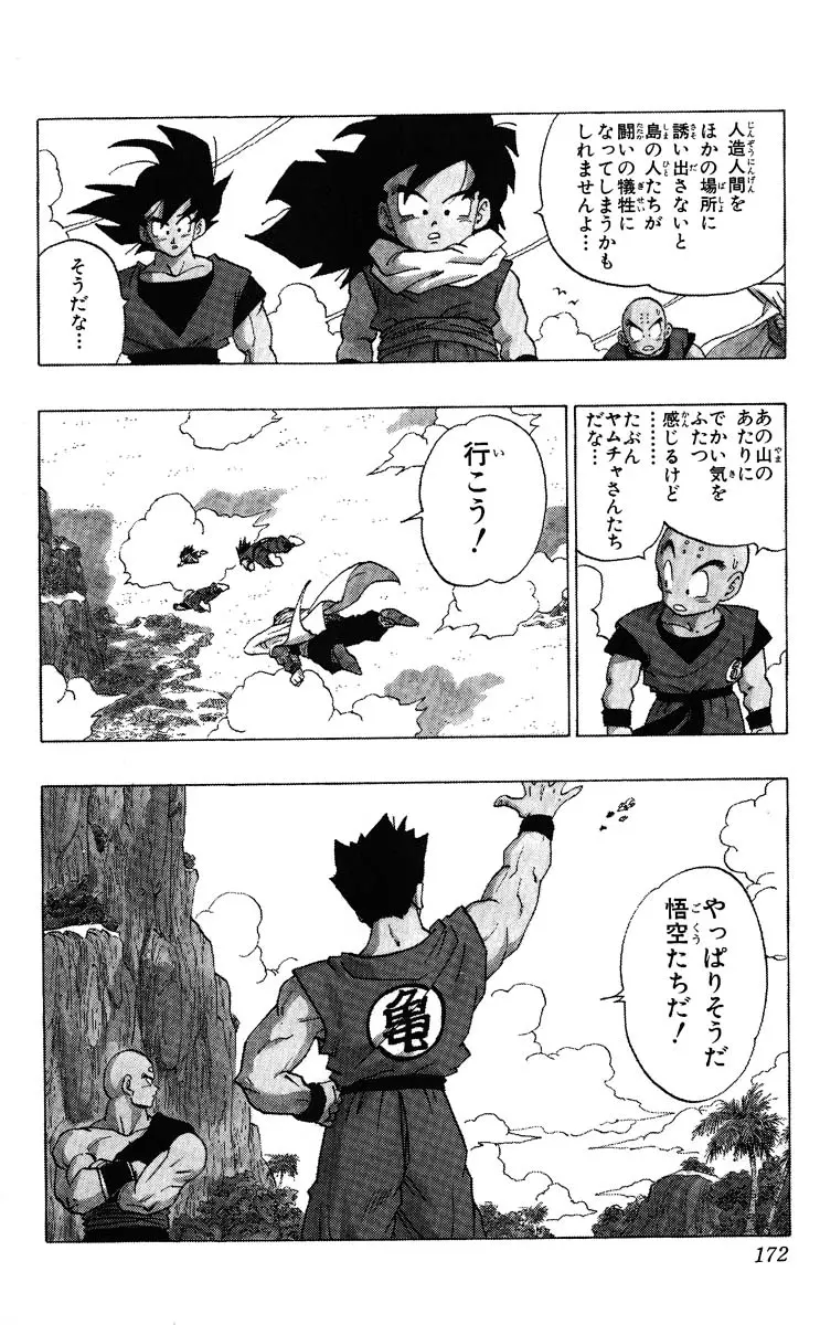 Chapitre 28 — Dragon Ball (Édition Japonaise) Vol. 28 — page 172