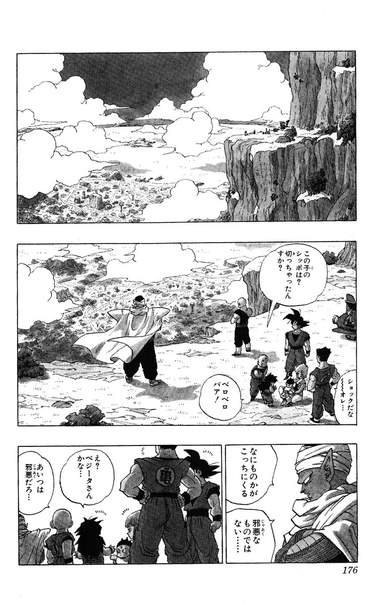Chapitre 28 — Dragon Ball (Édition Japonaise) Vol. 28 — page 176