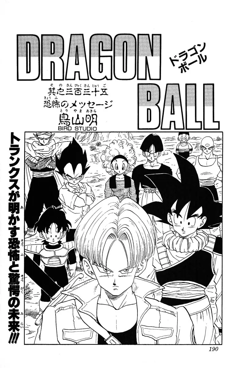 Chapitre 28 — Dragon Ball (Édition Japonaise) Vol. 28 — page 189