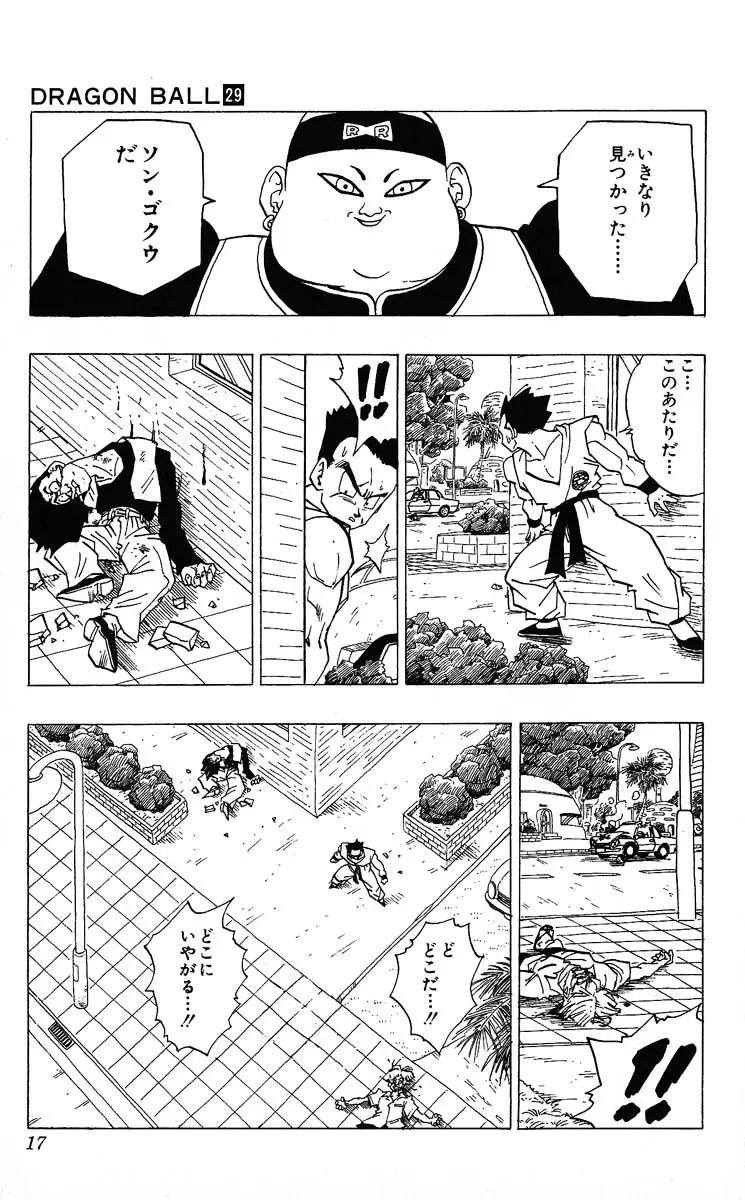 Chapitre 29 — Dragon Ball (Édition Japonaise) Vol. 29 — page 17