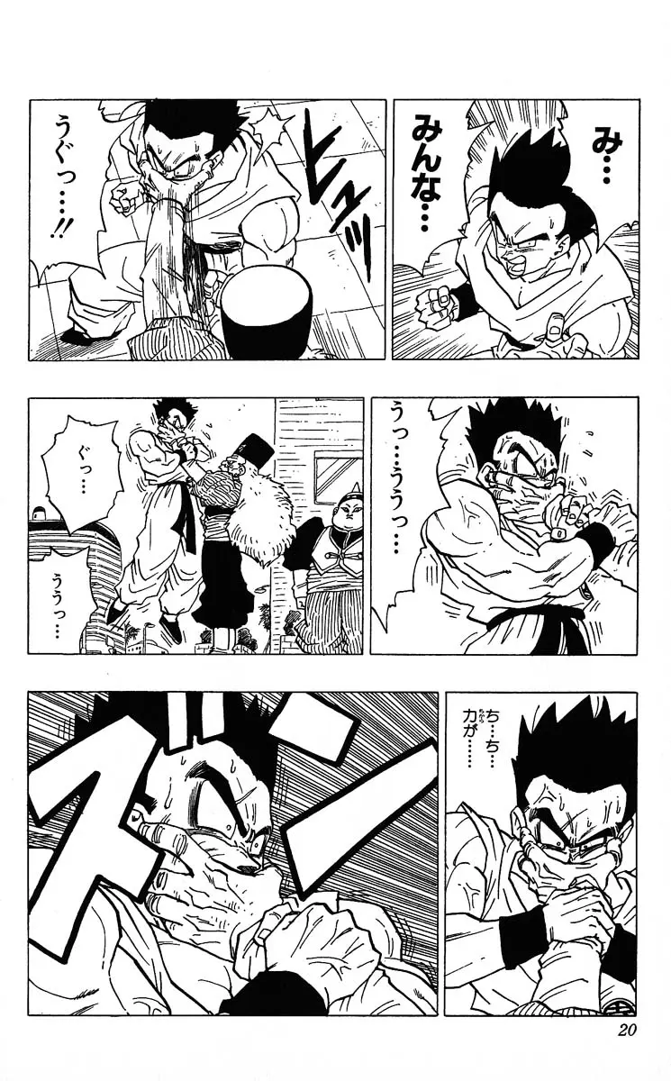 Chapitre 29 — Dragon Ball (Édition Japonaise) Vol. 29 — page 20