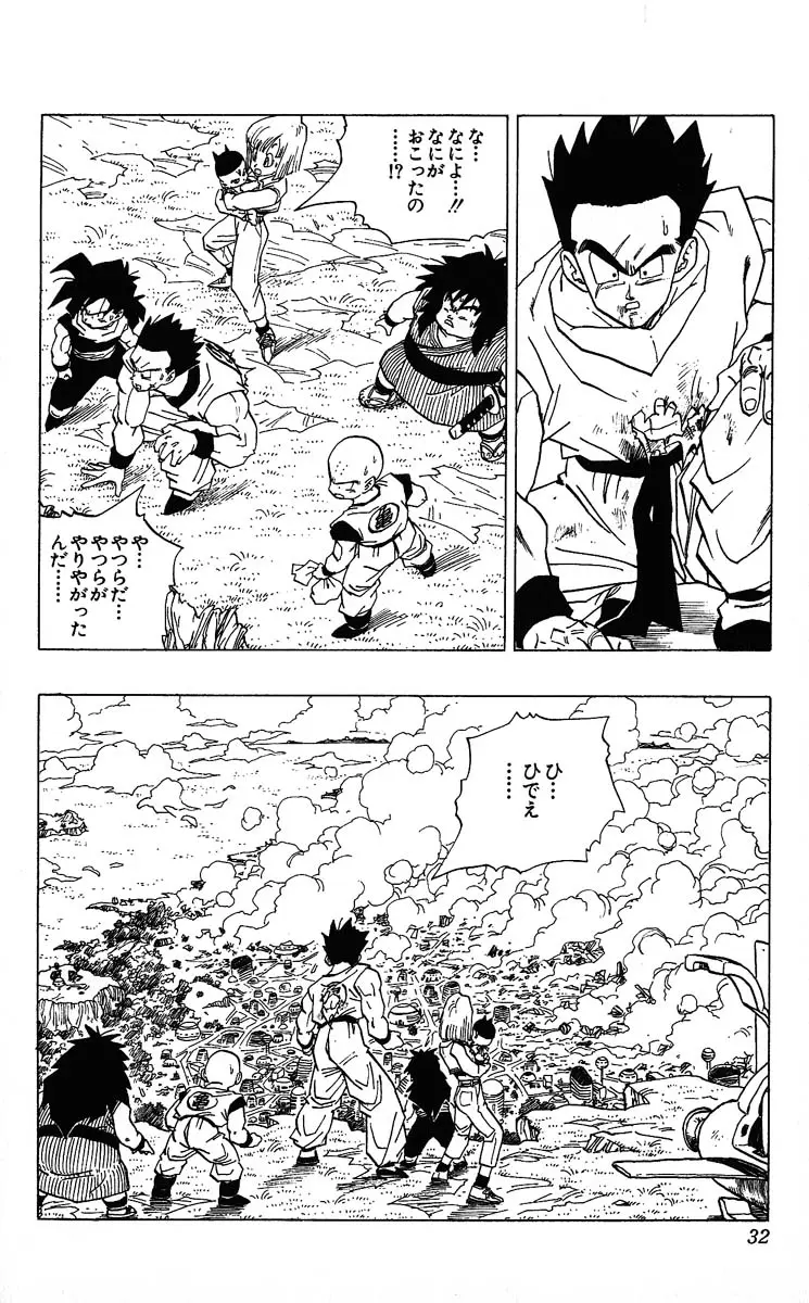 Chapitre 29 — Dragon Ball (Édition Japonaise) Vol. 29 — page 32