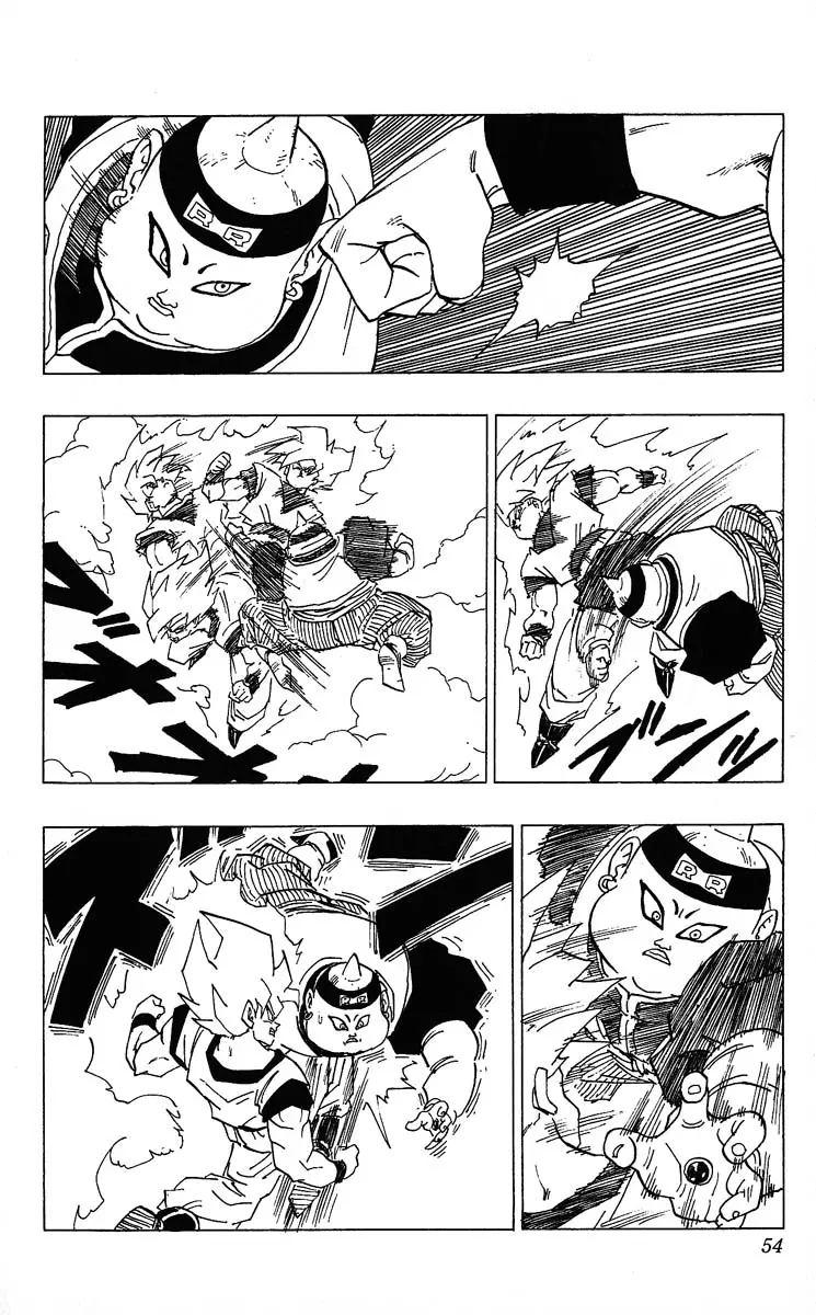 Chapitre 29 — Dragon Ball (Édition Japonaise) Vol. 29 — page 54