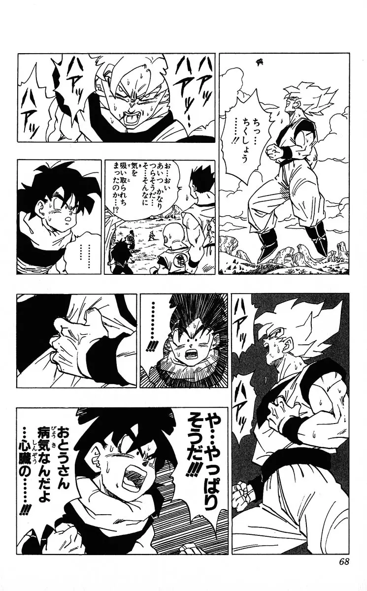 Chapitre 29 — Dragon Ball (Édition Japonaise) Vol. 29 — page 68