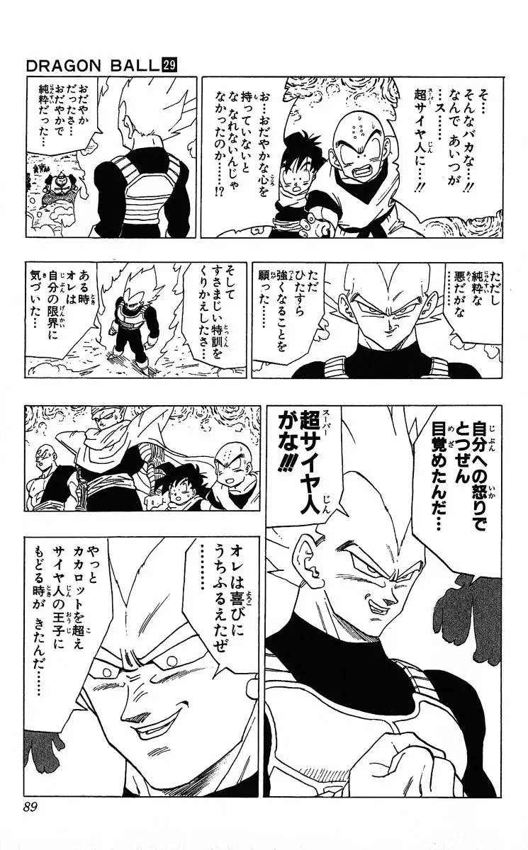 Chapitre 29 — Dragon Ball (Édition Japonaise) Vol. 29 — page 89