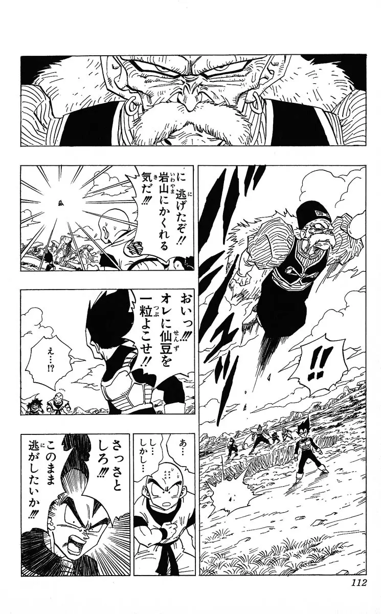 Chapitre 29 — Dragon Ball (Édition Japonaise) Vol. 29 — page 112
