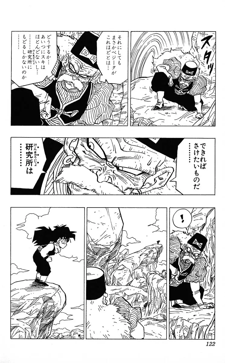 Chapitre 29 — Dragon Ball (Édition Japonaise) Vol. 29 — page 122