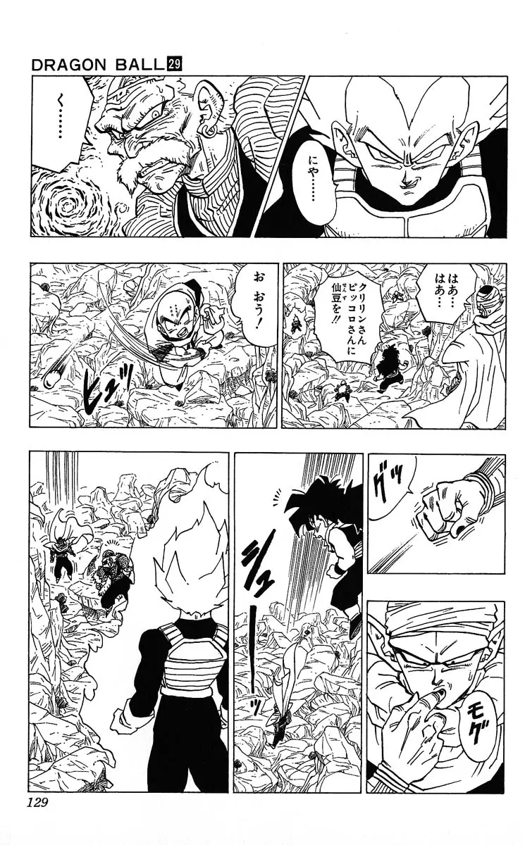 Chapitre 29 — Dragon Ball (Édition Japonaise) Vol. 29 — page 129