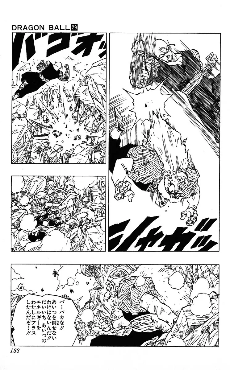 Chapitre 29 — Dragon Ball (Édition Japonaise) Vol. 29 — page 133