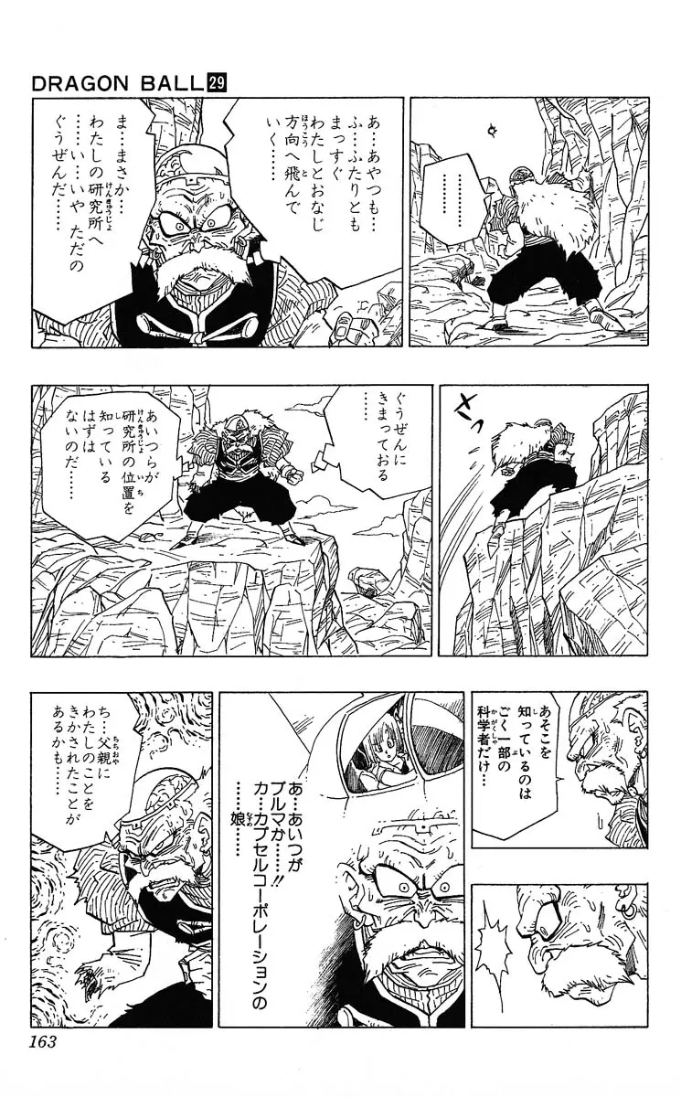 Chapitre 29 — Dragon Ball (Édition Japonaise) Vol. 29 — page 163